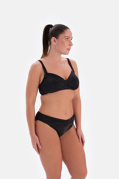 Eros Bedeckter schwarzer Bikini 3357Bk - Tk