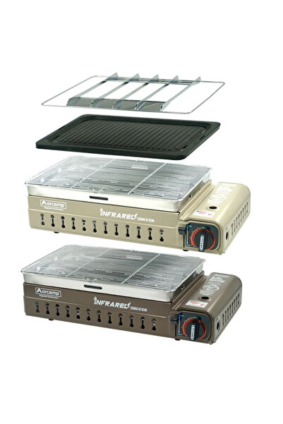 Orcamp Portatif Kamp Ocak Izgara Çantalı - Bej