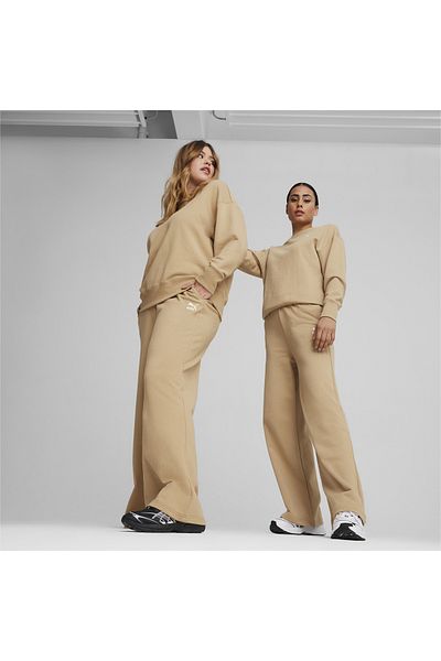 Puma Pantaloni de sport pentru femei Better Classics Bej - Stil casual 62423583