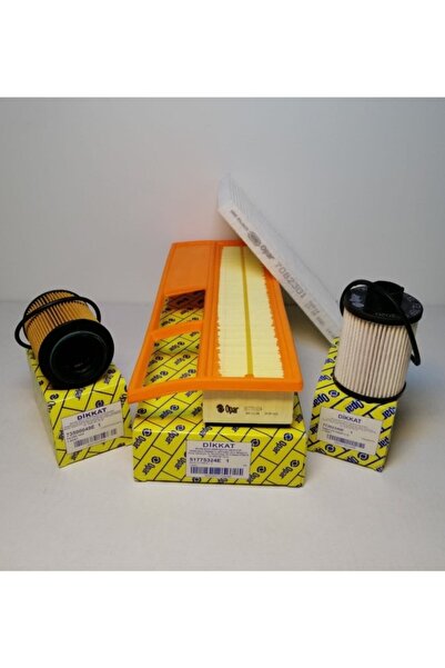 Fiat Doblo Albea Palio Uyumlu 1.3 Euro4 Filtre Seti (tırnaklı Yağ Filtresi)
