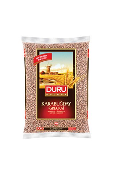 Duru Karabuğday (Greçka) 1 Kg ( TAT PİLAVLIK BULGUR 1000 GRAM HEDİYE )