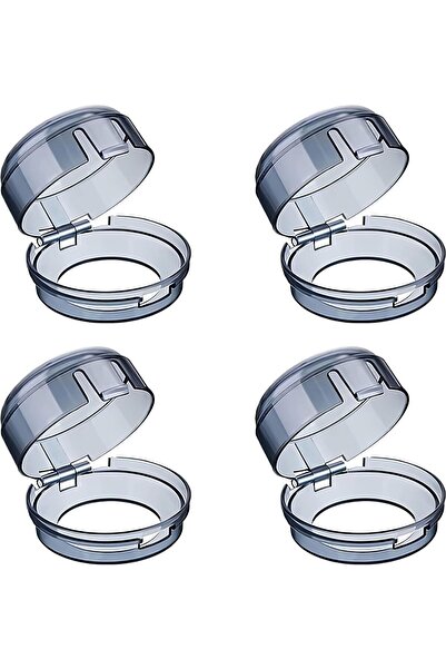 Store Isıya Dayanıklı Plastik Ocak Fırın Düğme Koruyucu Düğme Kilidi Çocuk Em...