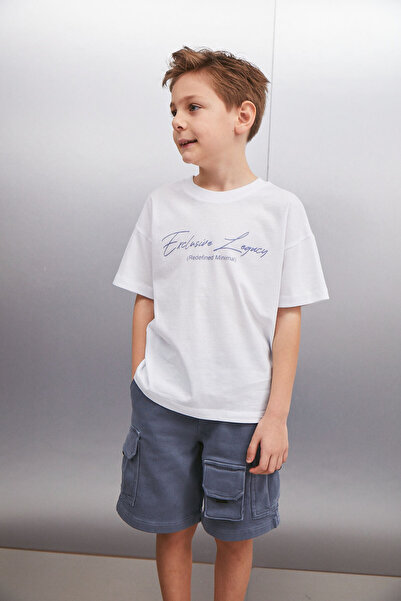 GRIMELANGE Men's White T-Shirt - DUGALD