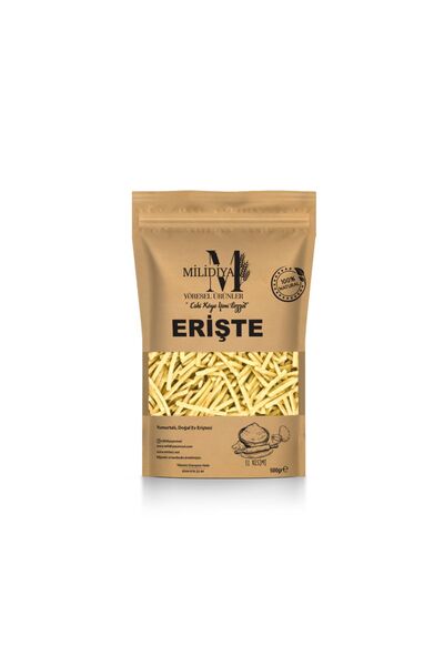 DOĞAL SADE ERİŞTE 500 gr