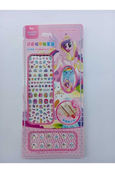 Eva&Rose Prenses 150'li Çocuk Takma Tırnak Sticker Çocuklar Için Takma Tırnak...