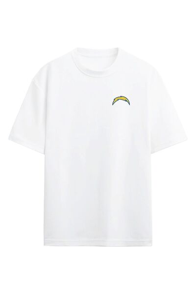 BA Sportswear تي شيرت NFL Los Angeles Chargers لكرة القدم الأمريكية مقاس كبير