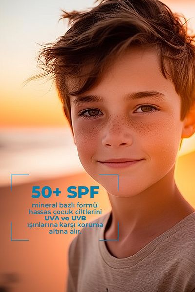 SUN BREEZE 50 SPF UVA/UVB Filtered Vitamin E Children's Sun Cream with Calendula Propolis Content 100 ml