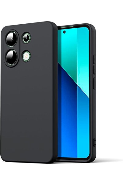 Rivor Redmi Note 13 Pro 4G&Poco M6 Pro 4G Kılıf İpeksi Yumuşak Dokunuşlu Koru...