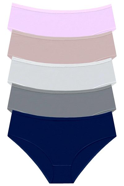 Newlilla 1006 Damen Mix 5-teiliges Daily Bato Höschen 1006-v5