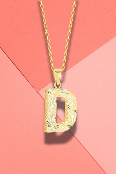 Güleryüz Kuyumculuk 14 Ayar Altın Harf A & Z Kolye >Ucu (D)