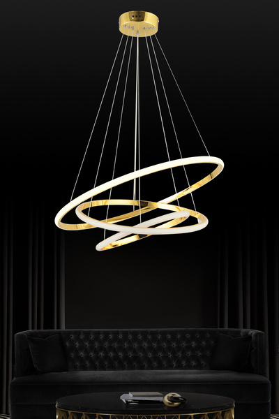 RONİSU AYDINLATMA Çember 3'Lü Avize