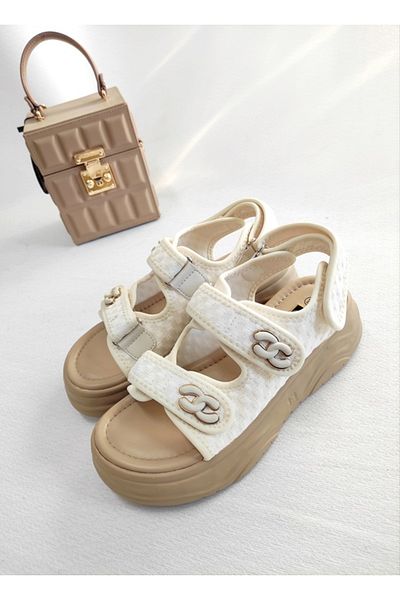 Of&Off Imported Patterned Women's Sandals
