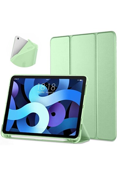 UnDePlus Apple Ipad Air 5 10.9 Uyumlu Kılıf Tpu Kalem Bölmeli A2588-89-91 (10...