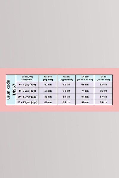 Peki Copii Cumpără 5 Plătiți 4 Set de pijamale din bumbac moale pentru plăcintă cu gogoși 14967