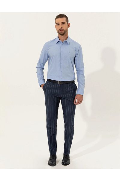 Pierre Cardin Ανδρικό πουκάμισο γαλάζιο - G021Sz004.000.1371046
