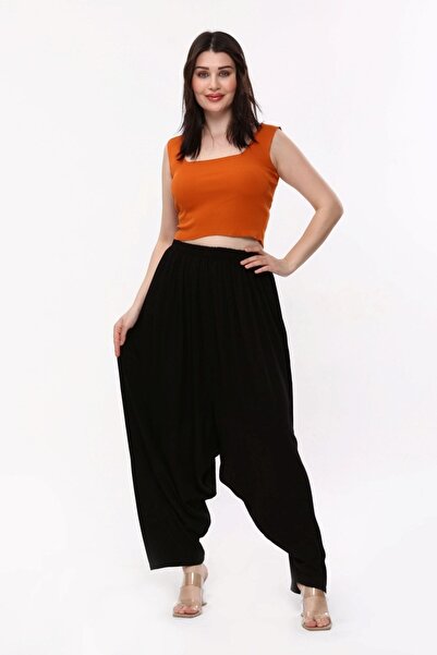 Genel Markalar Viskon Kumaş Siyah Yöresel Şalvar