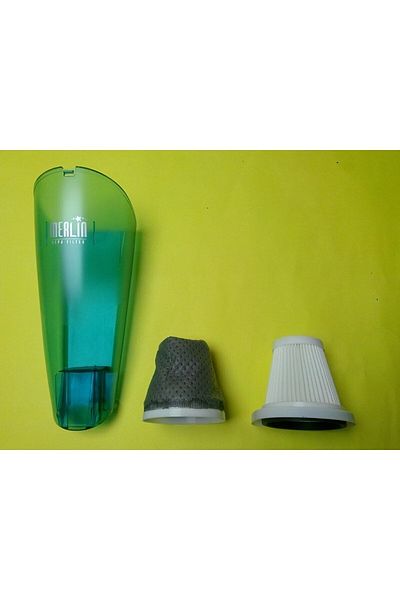 Arnica Merlin Blue Dust Chamber and Hepa Filter Set