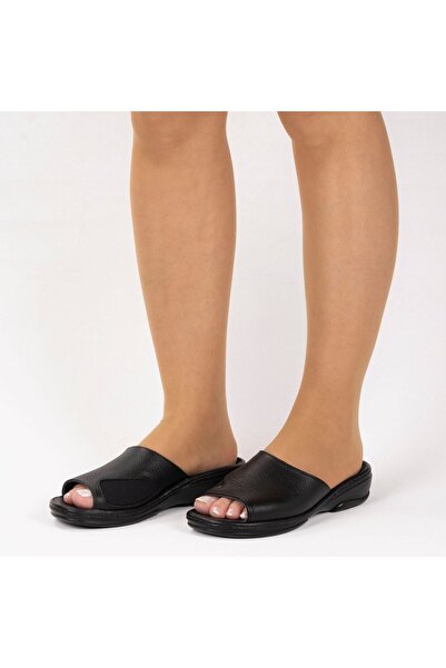 SİYO Дамски анатомични чехли от естествена кожа за пета и костни издатини с подвижни стелки