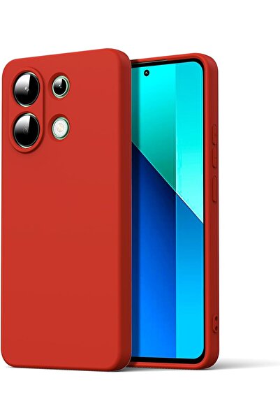Rivor Redmi Note 13 Pro 4G&Poco M6 Pro 4G Kılıf İpeksi Yumuşak Dokunuşlu Koru...