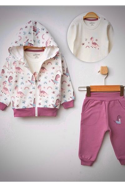 Aziz Bebe AZIZ BEBE Printed 3-Piece Set