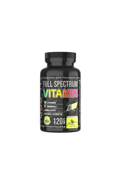 Torq Nutrition Full Spectrum Vitamin 120 Tablets| Multivitamin - Multimineral