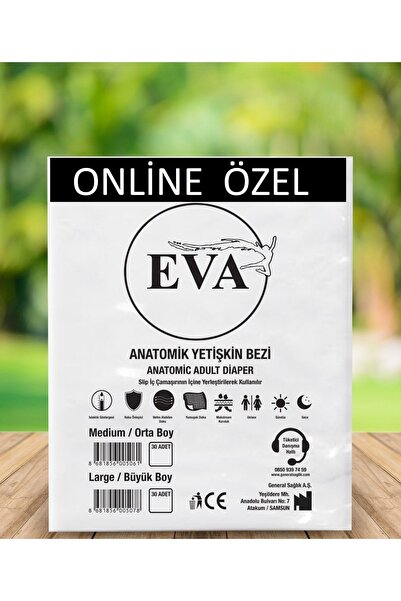 EVA Anatomik 30'lu Hasta Ara Bezi Medium-large