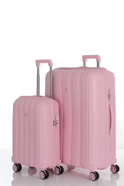 MÇS Polipropilen 2'li Valiz Seti Büyük & Kabin V305