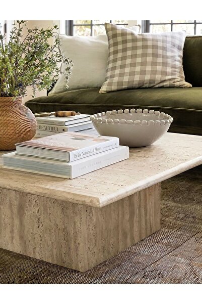 Sinem Şahin Mimarlık Mermer Orta Sehpa