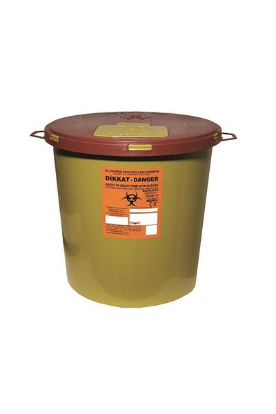 ÇELİKPENÇE 5 Pieces Infected Waste Box 20 Lt