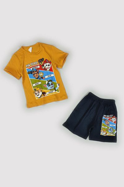 Peki Cumpărați 5 Obțineți 4 Set de vară pentru băieți din bumbac pieptănat 70% bumbac cu imprimeu Paw Patrol 14696