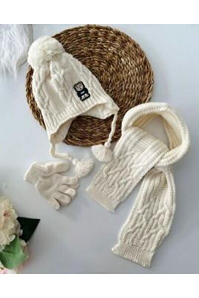 RAPAPA Baby Boy Kit Scarf Beanie Gloves (1-4 years) 1460