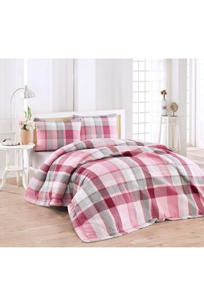 Taç CRYSTAL RANFORCE DOUBLE PERSONAL FOUR SEASONS CAPITONE COTTON ROSE
