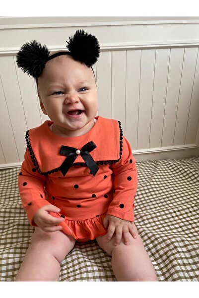 Minizade طقم مكون من قطعتين للفتيات الصغيرات من القطن بنسبة 100% مع سراويل دا...