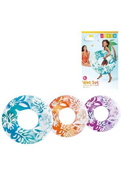 Intex ÇİÇEK DESENLİ SİMİT 91 CM. (59251)