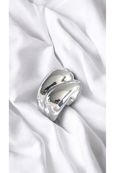 XUPING JEWELRY Gümüş Renk Ayarlanabilir Kadın Yüzük
