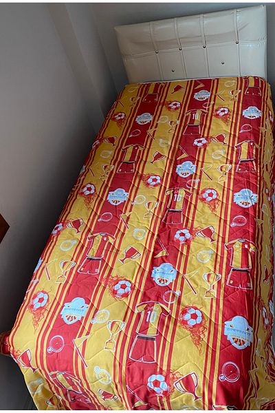 GENÇEV HOME COLLECTİONS غطاء فردي مبطن مقاس 160x220 سم - متعدد الأغراض