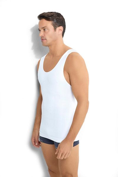 Jiber Men's White Athlete Corset 4001