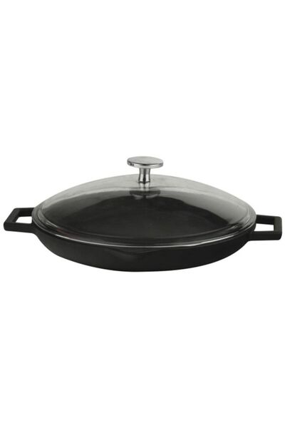 Lava Siyah Döküm Izgara Tavası 30 cm