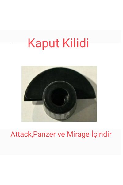 PİLSAN Attack ,Mirage Ve Panzer Akülü Jeep'ler Için Uyumlu Kaput Siyah Kilit ...