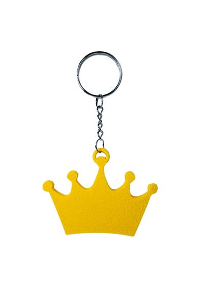 Tesseract Crown Keychain - Yellow
