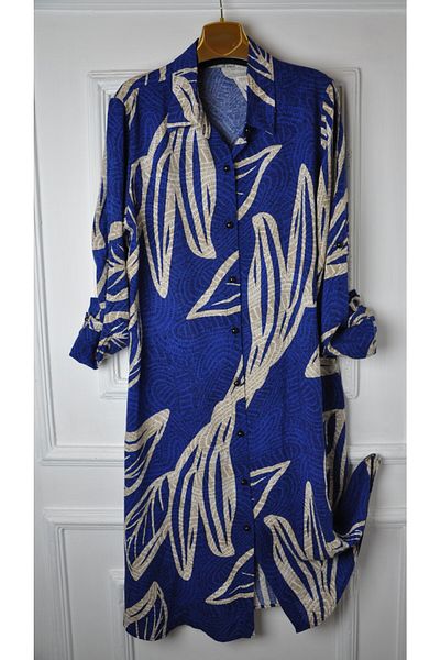 elma abone Viscose Tunic Shirt - Large Size