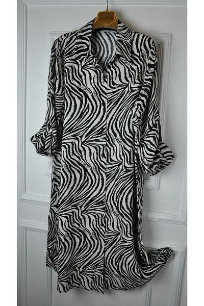 elma abone Viscose Tunic - Plus Size Shirt