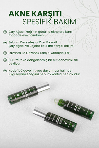 Bade Natural Çay Ağacı Akne Karşıtı Roll On 10 ml