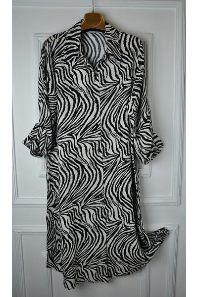 elma abone Viscose Tunic - Plus Size Shirt