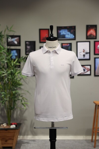 FARUK SAĞIN Polo T-Shirt White