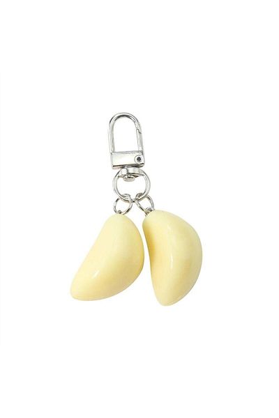 SPELT Double Garlic Shaped Keychain