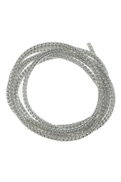 SPELT Şarj Aleti Kablosu Kablo Kordon Koruyucu Spiral Sarma Kılıf Koruma Silver Glitter