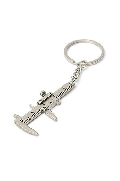 SPELT Mini Vernier Caliper Ruler Gauge Keychain 3 Cm