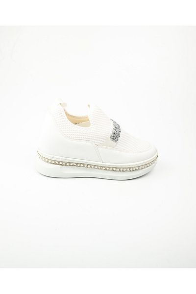 Castle Black 35205 Model White Stone Detaliat Pantofi sport dama