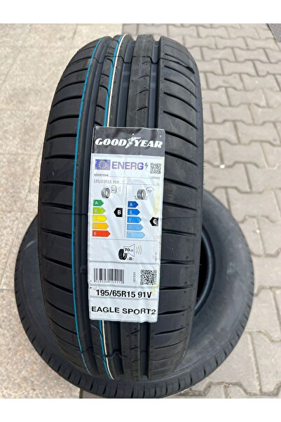 Goodyear 195/65R15 91V EAGLE SPORT2  GOODYEAR YAZLIK LASTİK 2024 TARİHLİ